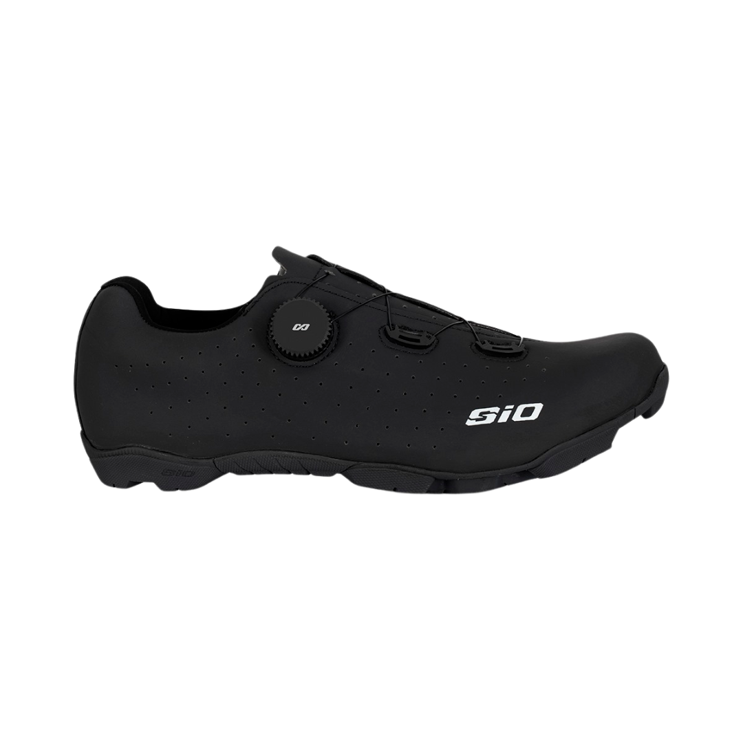 Black_R10_MTB_Cycling_Shoes side