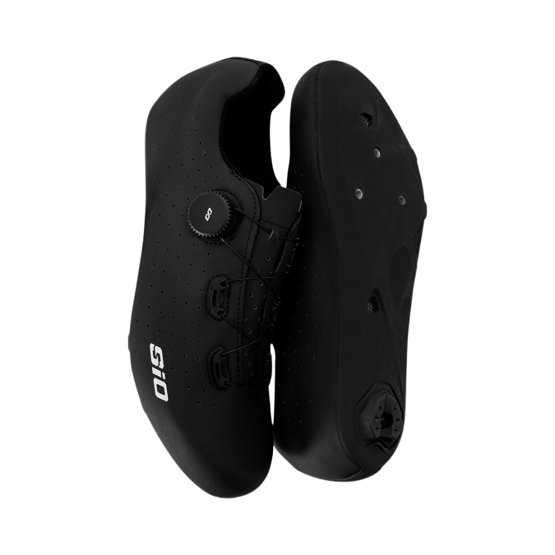 Black R10 Road Cycling Shoes
