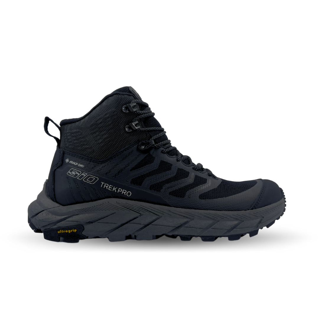 Black Trek-Pro Waterproof Boot Hiking