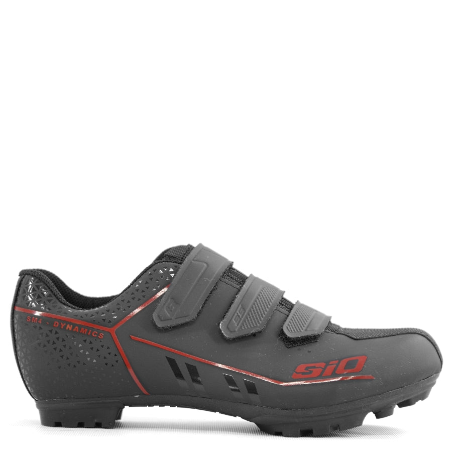 Red SM MTB Cycling Shoes