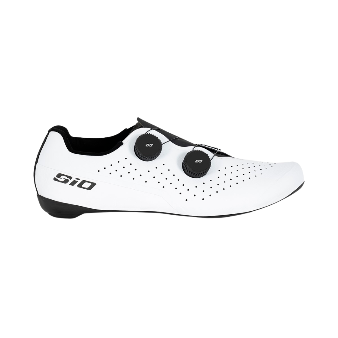 White_Matrix_Road_Cycling_Shoes side
